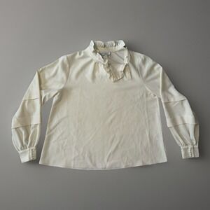 Hofmann Copenhagen Ivory Blouse Womens Size 4/6